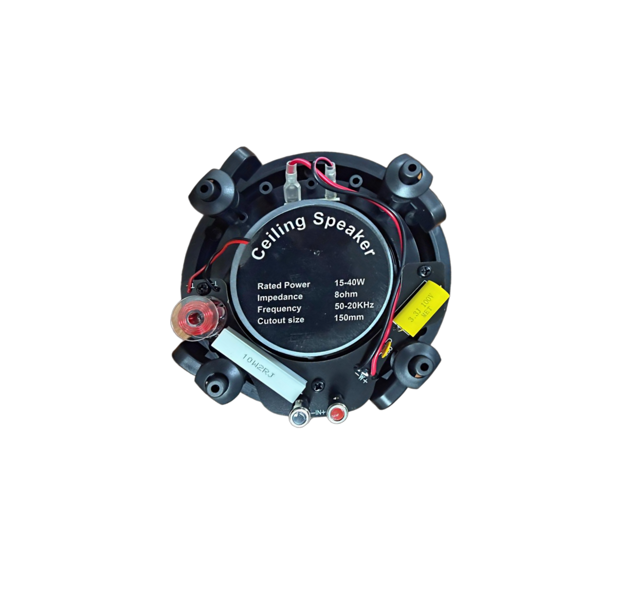 4-inch coaxial dual-driver ceiling speaker