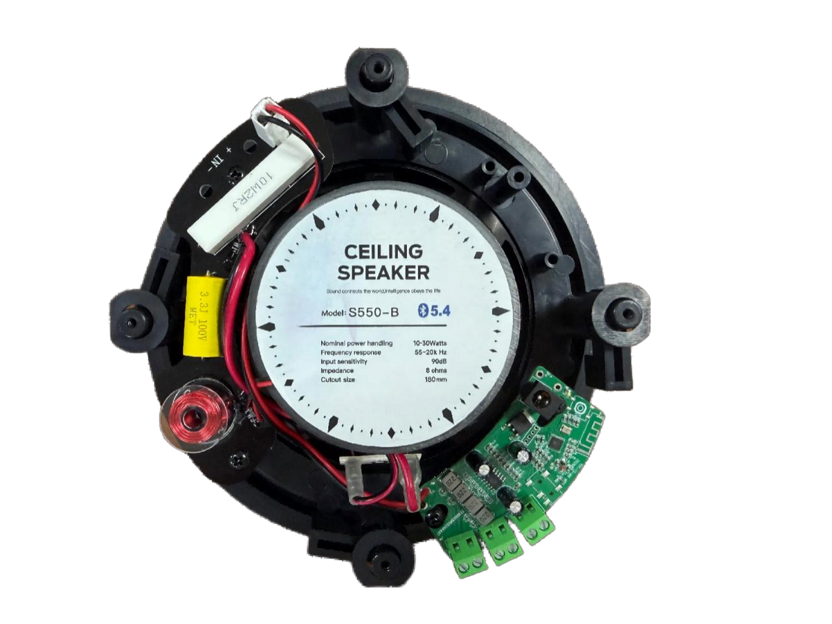 5.25-inch coaxial dual-voice coil ceiling speaker