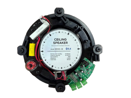 5.25-inch coaxial dual-voice coil ceiling speaker