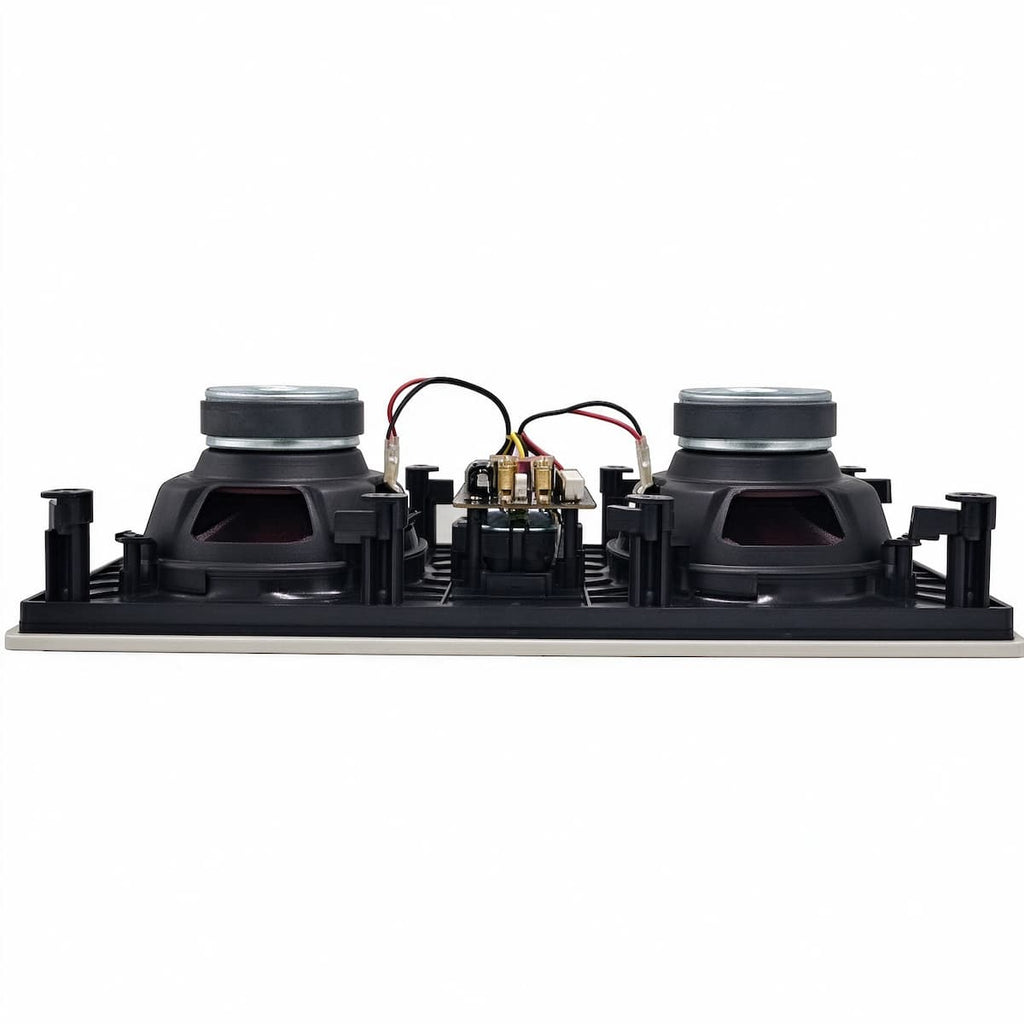Double 8-inch in-wall wall speakers WGY850