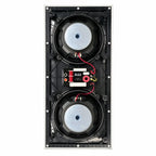 Double 8-inch in-wall wall speakers WGY850